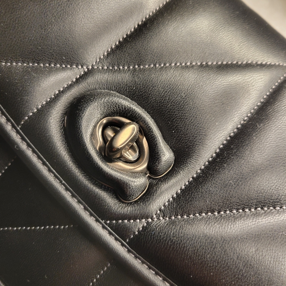 Coach Quilted Pillow Madison Shoulder Bag - Picture 2 of 6